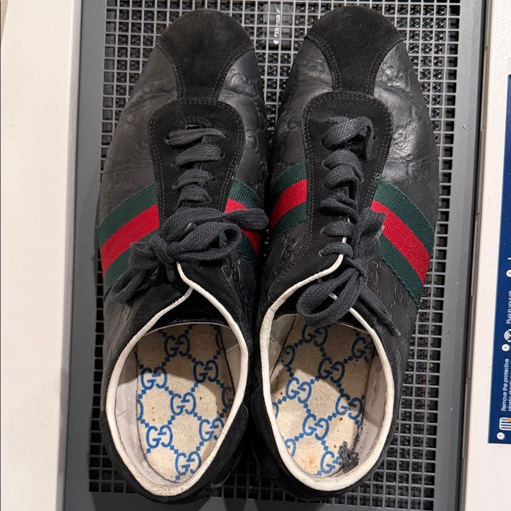 GUCCI
Leather trainers
39 EU women’s 
Good condition